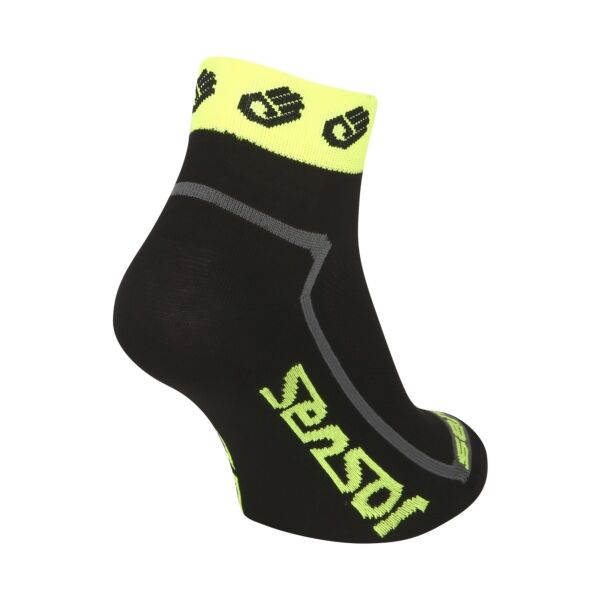 Sensor RACE LITE Biciklističke čarape, Crna, Veľkosť 35-38