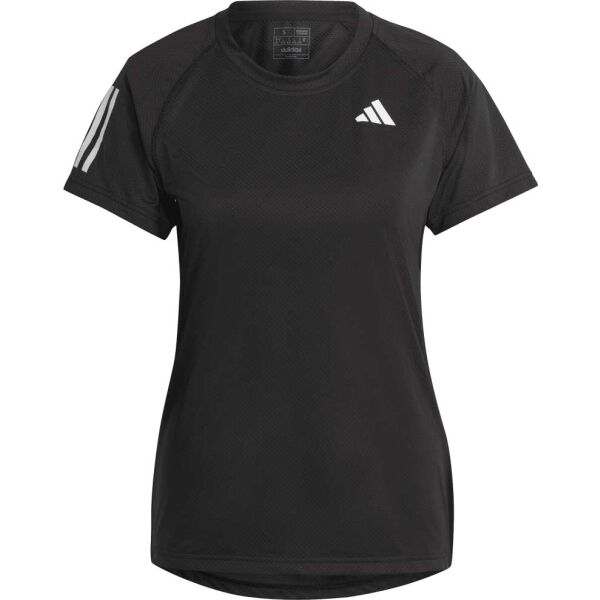 Adidas CLUB TEE Ženska Majica Za Tenis, Crna, Veľkosť XL