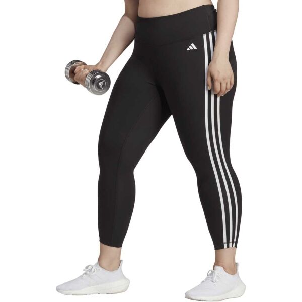 Adidas TE 3S 78 PS Ženska Tajice Za Vježbanje Plus Size, Crna, Veľkosť 2x