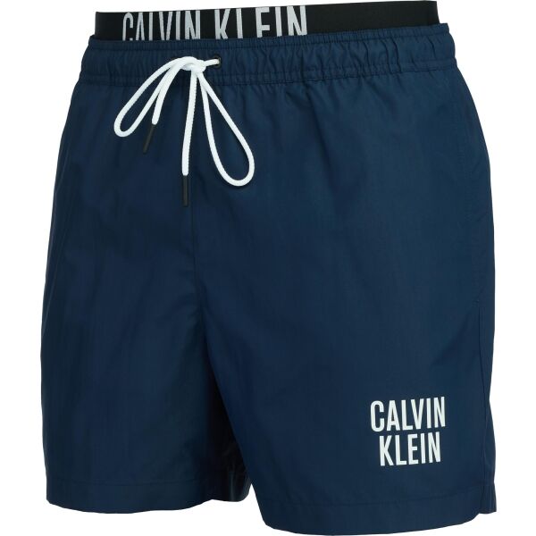 Calvin Klein INTENSE POWER-MEDIUM DOUBLE WB Muške Kratke Hlače Za Kupanje, Tamno Plava, Veľkosť XXL