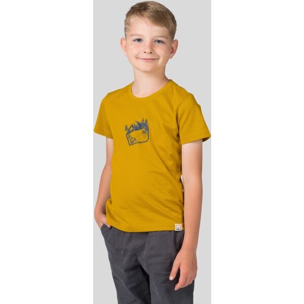 Hannah RANDY JR Majica Za Dječaka, žuta, Veľkosť 134-140