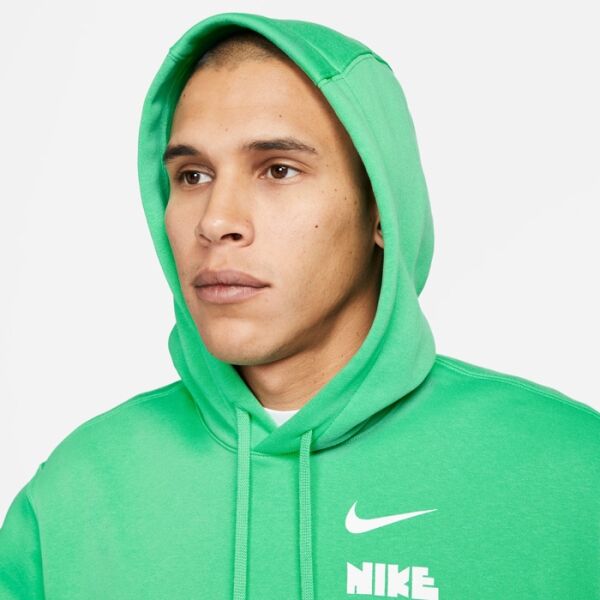 Nike CLUB+ BB PO HOODIE MLOGO Muška Duksa, Zelena, Veľkosť L