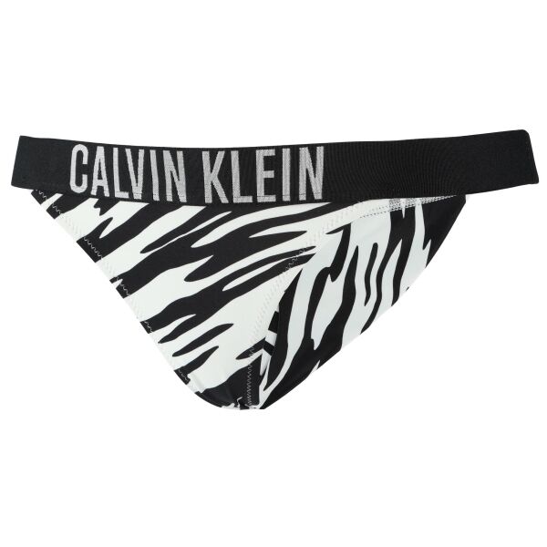 Calvin Klein INTENSE POWER-BRAZILIAN-PRINT Ženski Donji Dio Kupaćeg Kostima, Crna, Veľkosť L