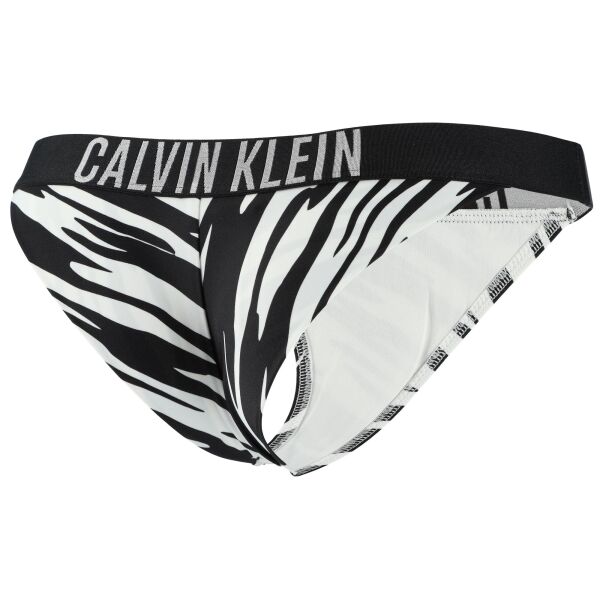 Calvin Klein INTENSE POWER-BRAZILIAN-PRINT Ženski Donji Dio Kupaćeg Kostima, Crna, Veľkosť XS