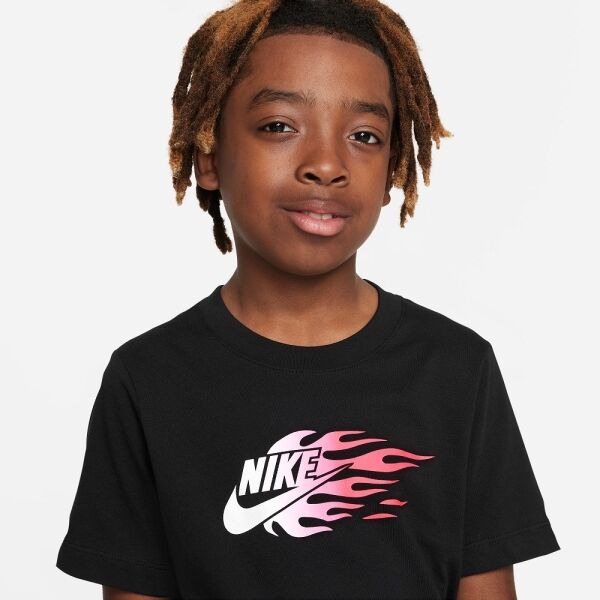 Nike SPORTSWEAR Majica Za Dječake, Crna, Veľkosť L