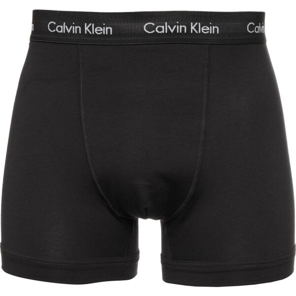 Calvin Klein 3 PACK TRUNKS - STRETCH Muške Bokserice, Crna, Veľkosť S