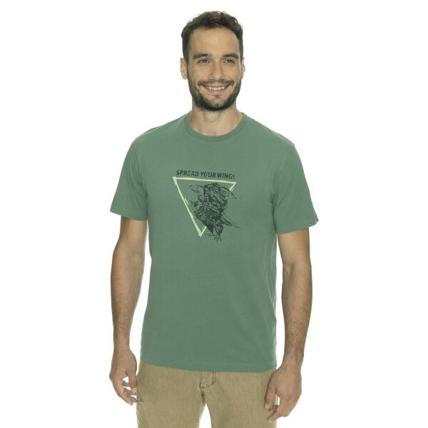 BUSHMAN DARWIN Muška Majica, Zelena, Veľkosť L